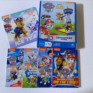 Paw Patrol Bundle of dvd’s, game and book
